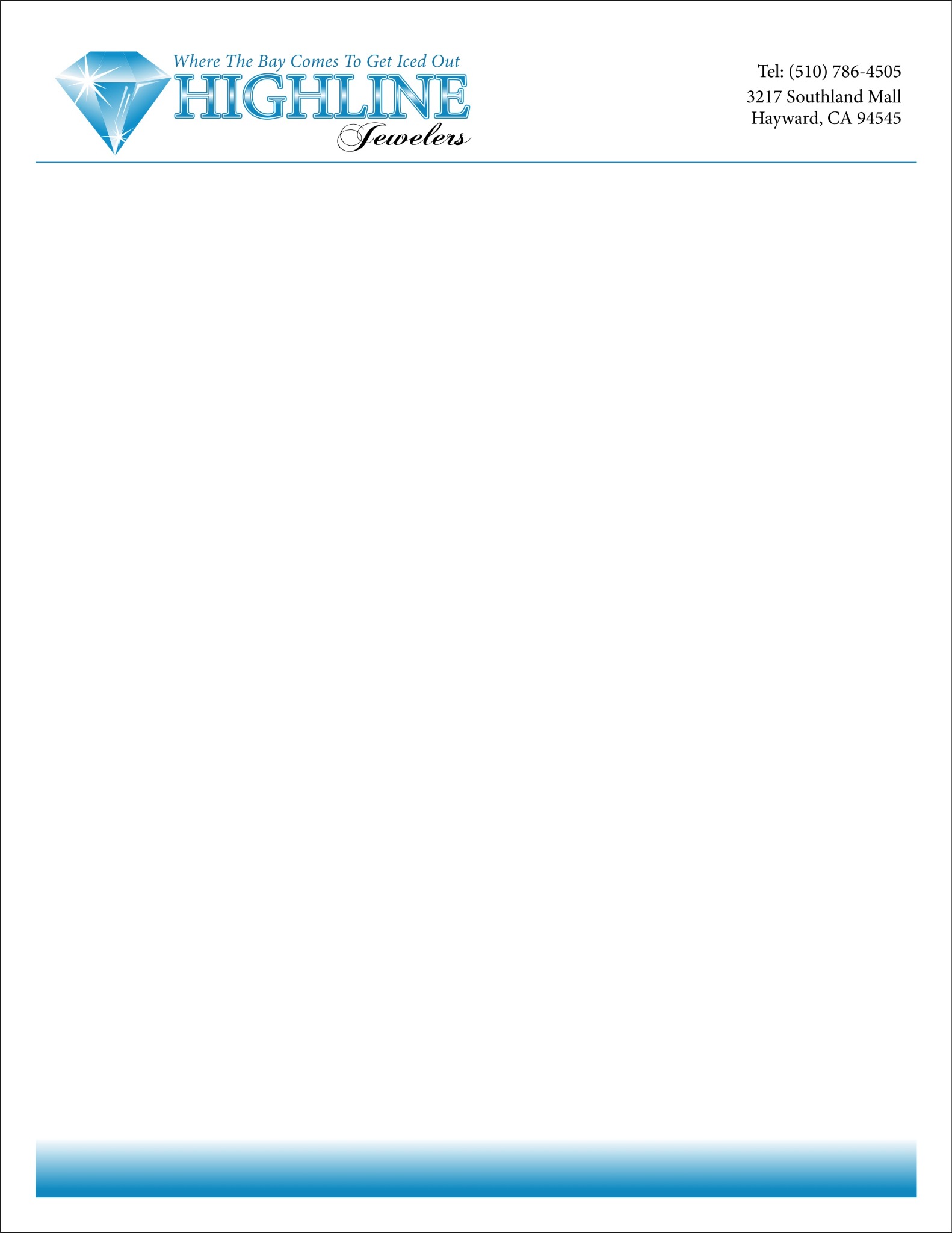 Highline Jewelers Letterhead